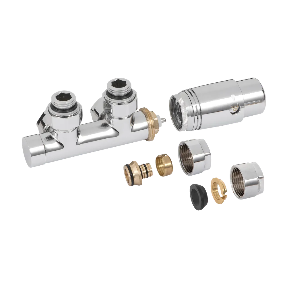 ZESTAW DO DOLNEGO PODŁĄCZENIA ZESPOLONY TYPU DUOPLEX CHROM PROV