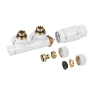 ZESTAW DO DOLNEGO PODŁĄCZENIA ZESPOLONY TYPU DUOPLEX BIAŁY PROV