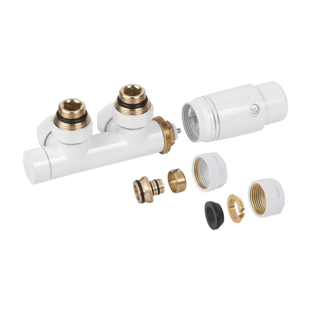 ZESTAW DO DOLNEGO PODŁĄCZENIA ZESPOLONY TYPU DUOPLEX BIAŁY PROV