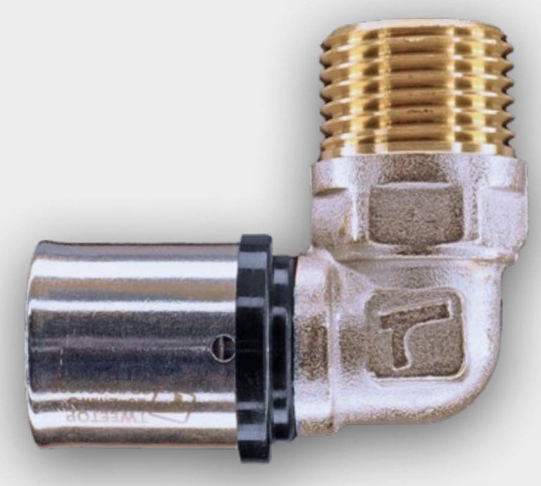 Złączka zapras (kolano) 25x1 GZ